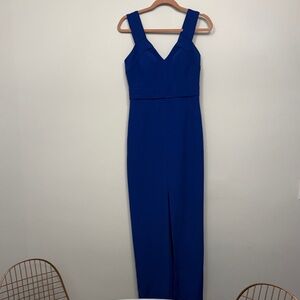 Aidan Mattox Royal Blue Dress